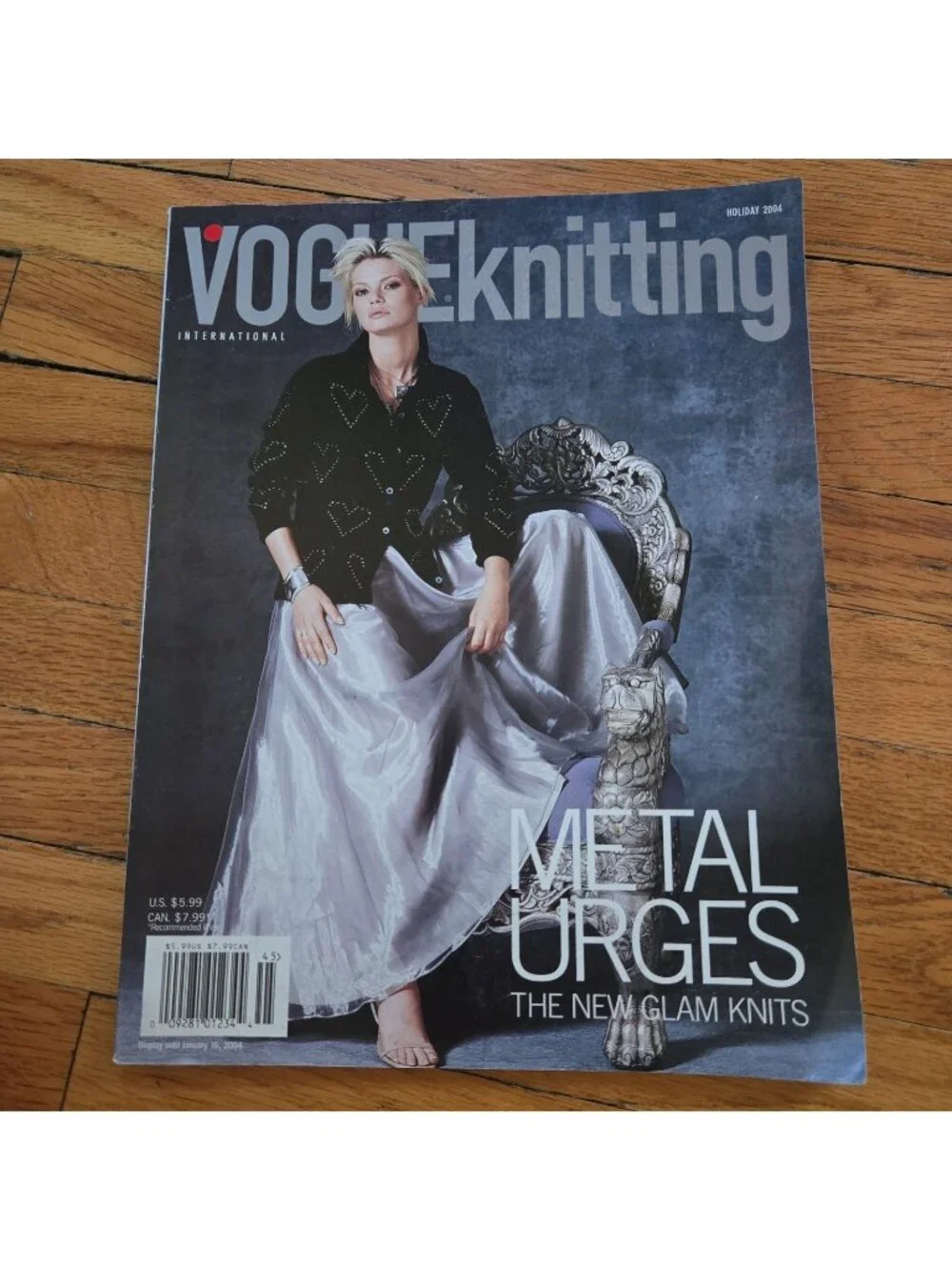 Vogue Knitting International Magazine, Holiday 2004 Poncho corset